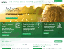 Tablet Screenshot of haminanenergia.fi